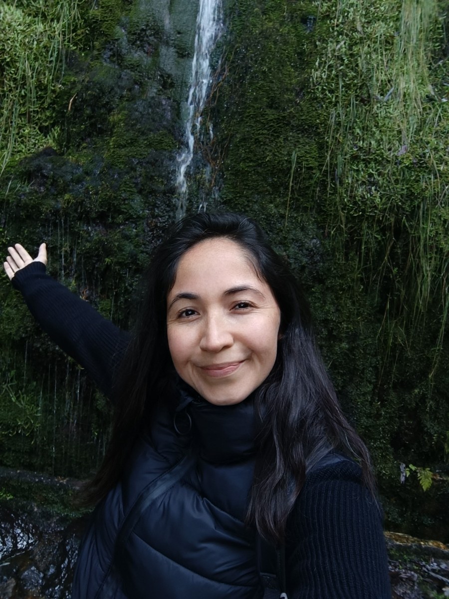 Katherine, founder of NatSens, in Madeira nature